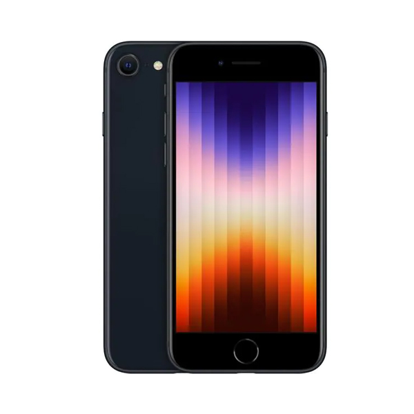 Apple iPhone SE (2022), 256GB, Mitternacht (MMXM3ZD/A)