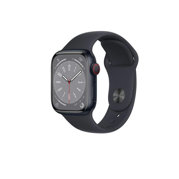 Apple Watch Series 8 GPS + Cellular, 41mm Mitternacht (MNHV3FD/A) 