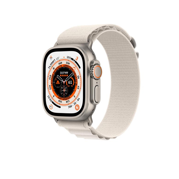 Apple Watch Ultra GPS + Cellular, 49mm Titaniumgehäuse (MQFQ3FD/A) 