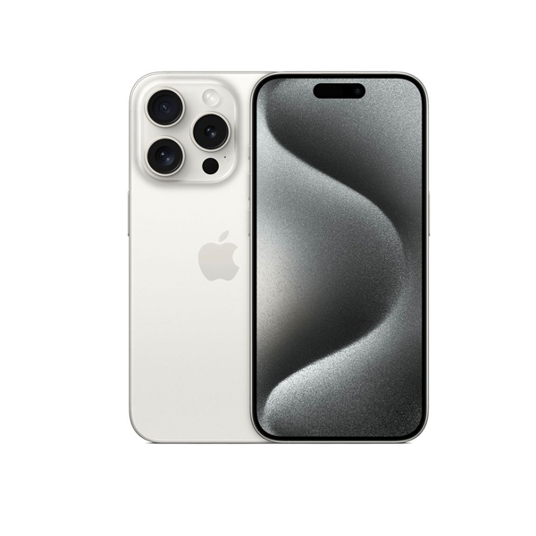 Apple iPhone 15 Pro, 1.0TB, Titan Weiss (MTVD3ZD/A)