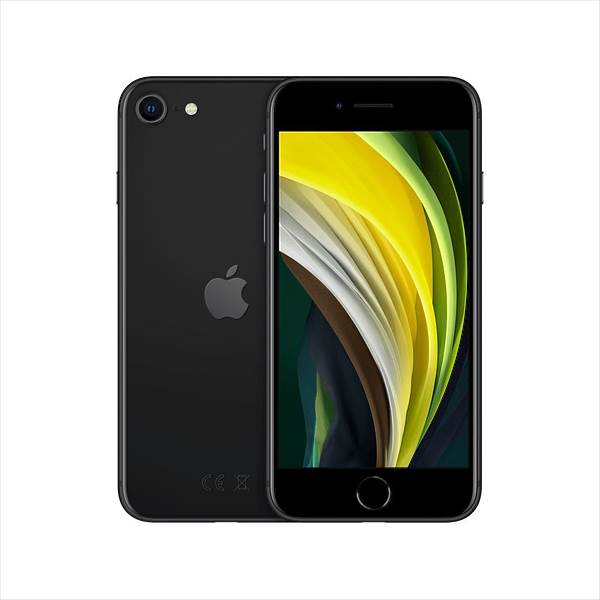 Apple iPhone SE (2020), 256GB, Schwarz (MXVT2ZD/A) 