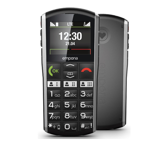 Emporia SIMPLICITY-LTE V27 (4G), black (V27-LTE_001_CH)