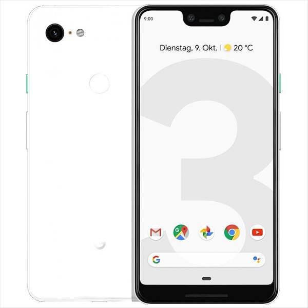 Google Pixel 3 XL, 64GB, Clearly White (9868552)