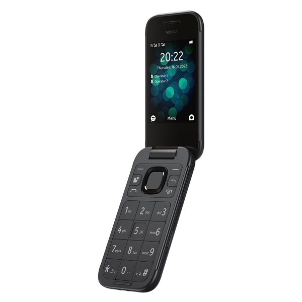Nokia 2660 Flip, 128MB, black (1GF011OPA1A01)