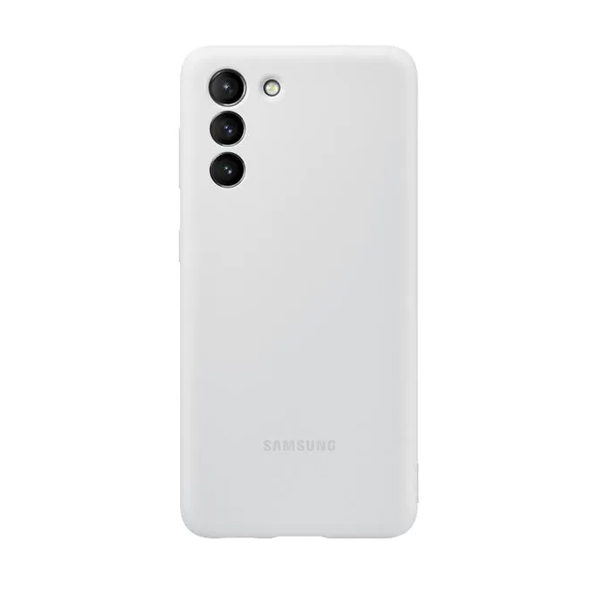 Samsung Silicone Cover, Galaxy S21, Weiss (EF-PG991TJEGWW) 