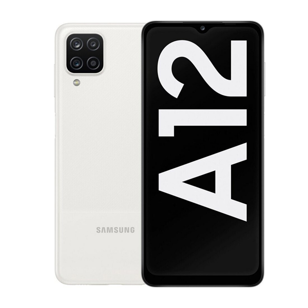 Samsung Galaxy A12 Nacho Dual-SIM, 64GB, Weiss (SM-A127) 